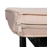 Telluria Mice Wicker Raised Dog House /Rattan Dog Bed for Indoor/Outdoor with Weatherproof Roof and Removable Cushion Lounge in Brown Weave(Z4-Large)